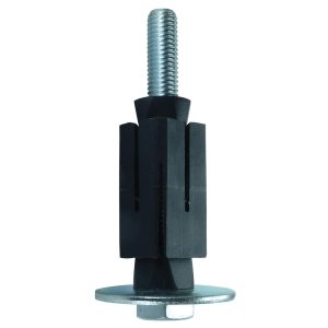 Expander to attach castor to square shape tube