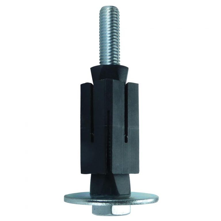 Expander to attach castor to square shape tube