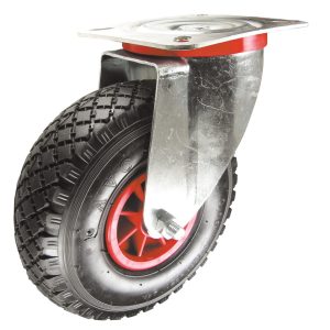 Pneumatic & Puncture-proof swivel castors 260mm dia