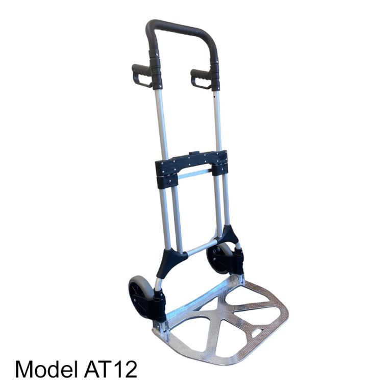 Model AT12: 200kg Fold away Aluminium Truck – open