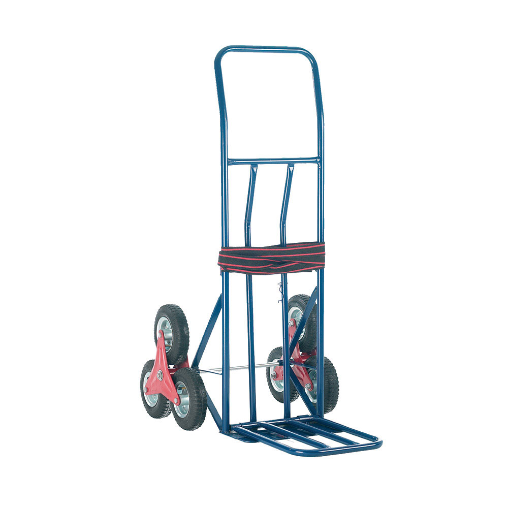 Wide stair climbing truck