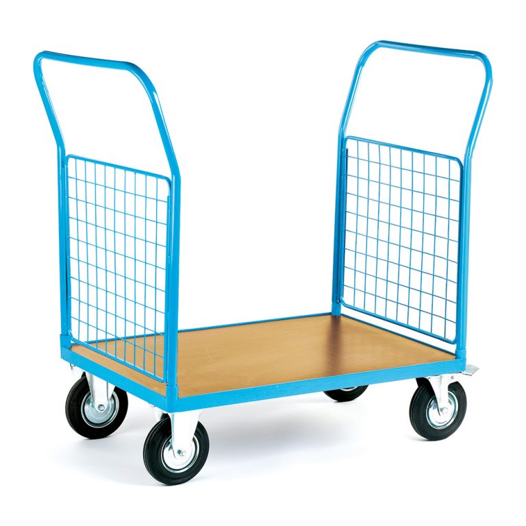 Platform truck – two mesh end panels