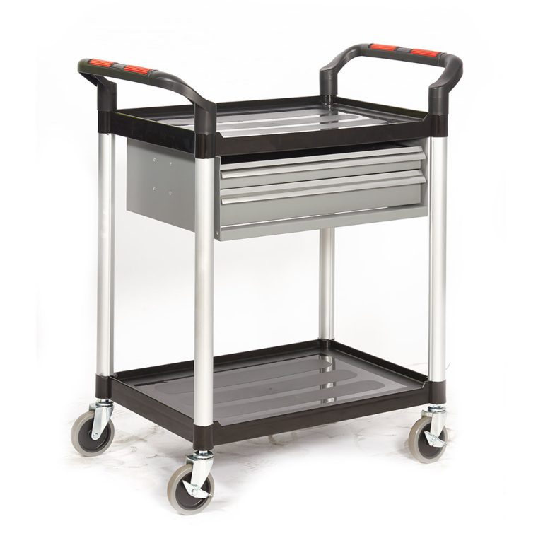 Trolley with two drawers