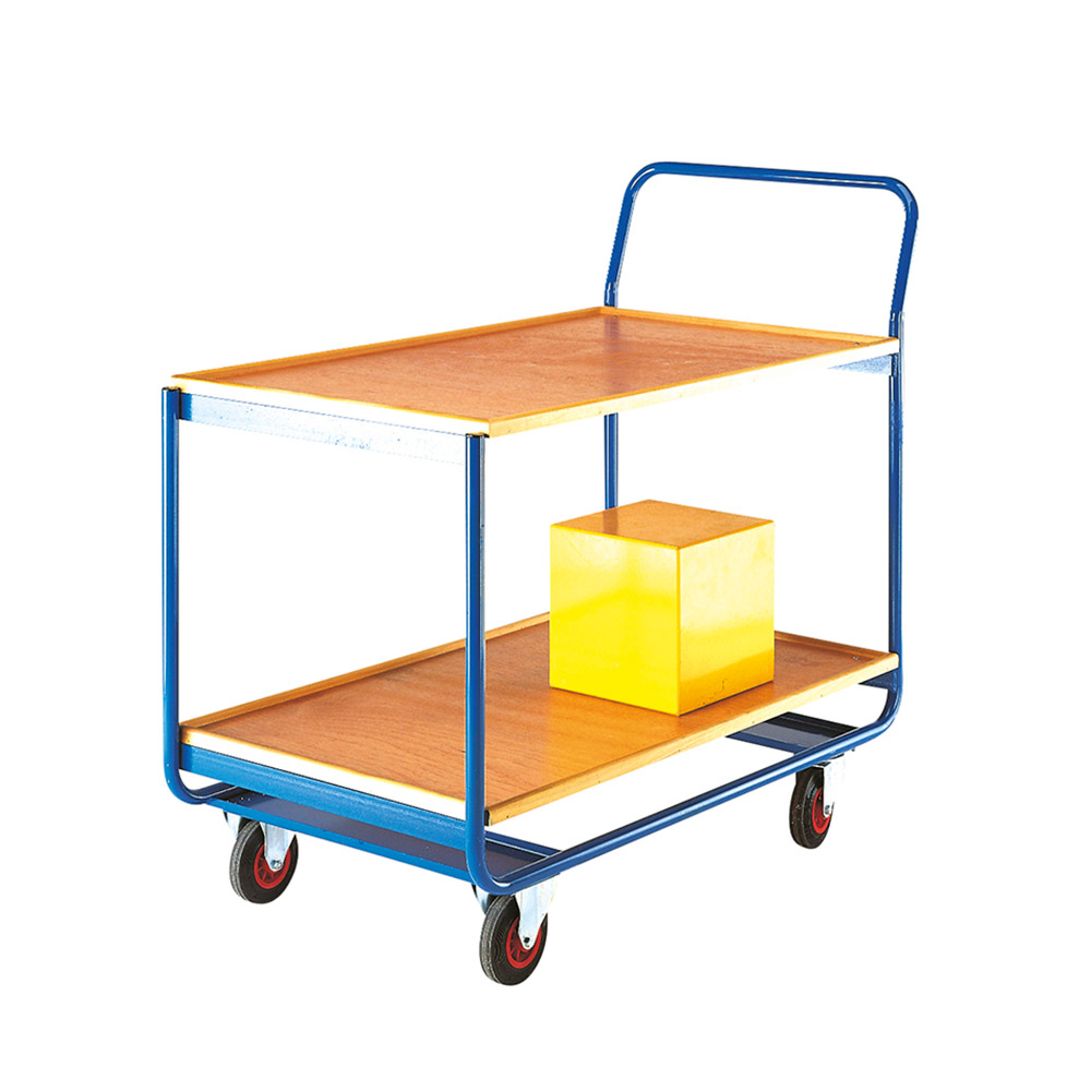 2 plywood shelf workshop table trolley
