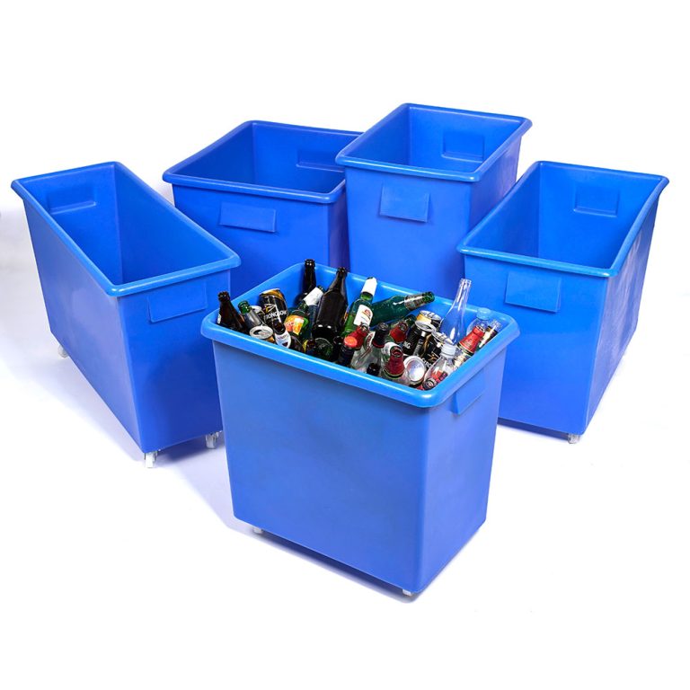 Bottle Skips Blue Food Grade Polyethylene