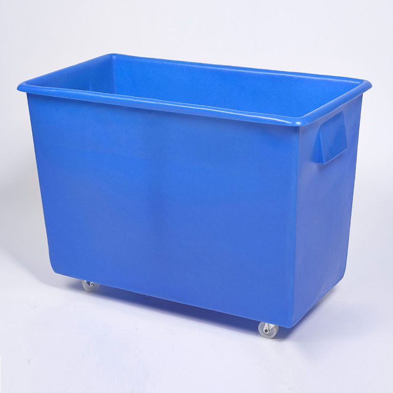 Bottle Skip – Blue Food Grade Polyethylene, 165 litre capacity – ref CT033