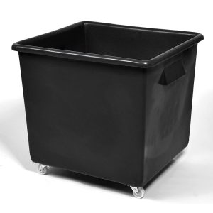 Bottle Skip – Black Recycled Polyethylene, 180 litre capacity – ref CT040