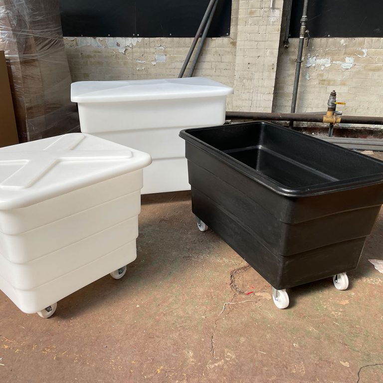 Plastic Container Trucks – Ribbed Sides