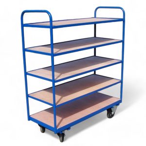 5 shelf trolley
